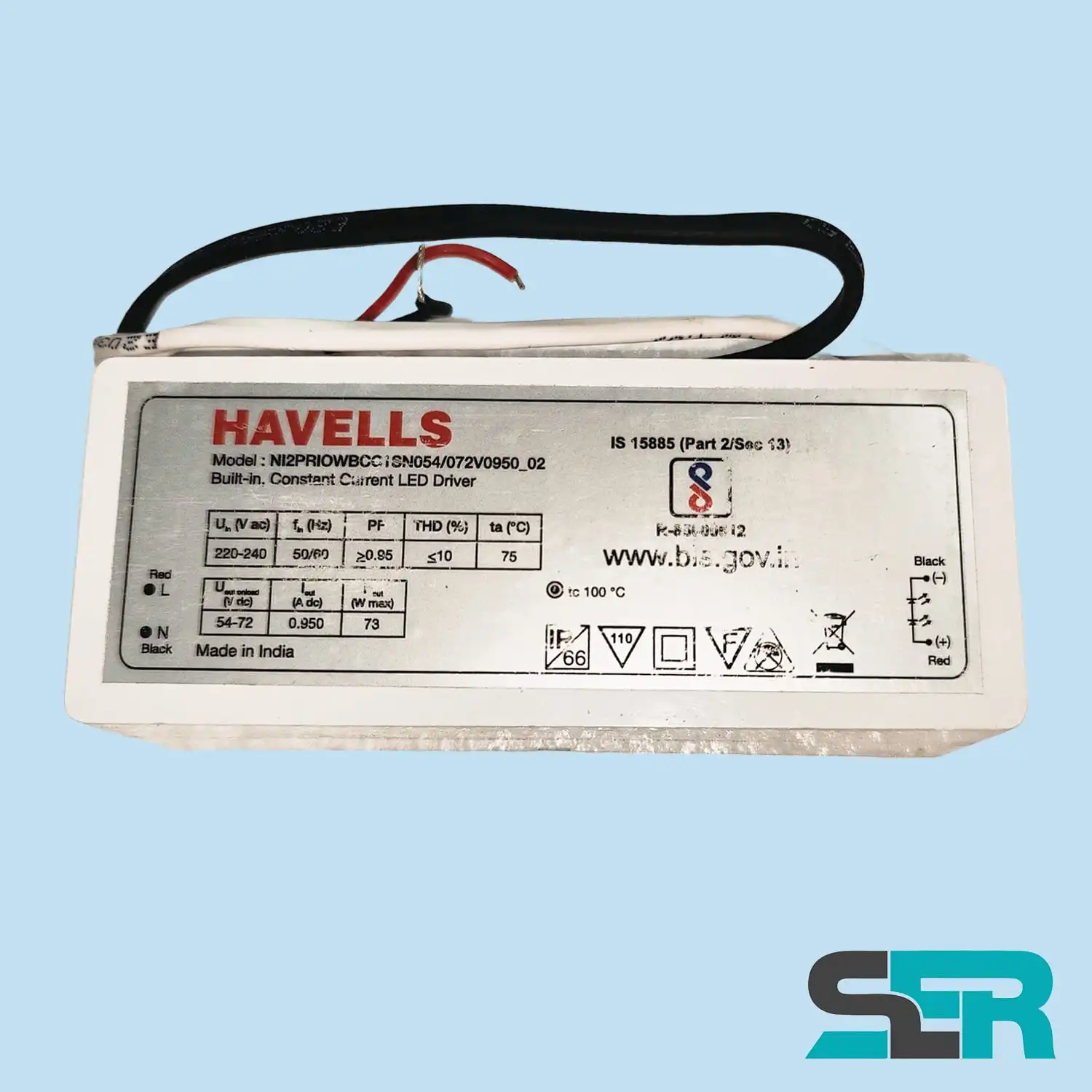 Havells street light LED driver (adapter) 67W