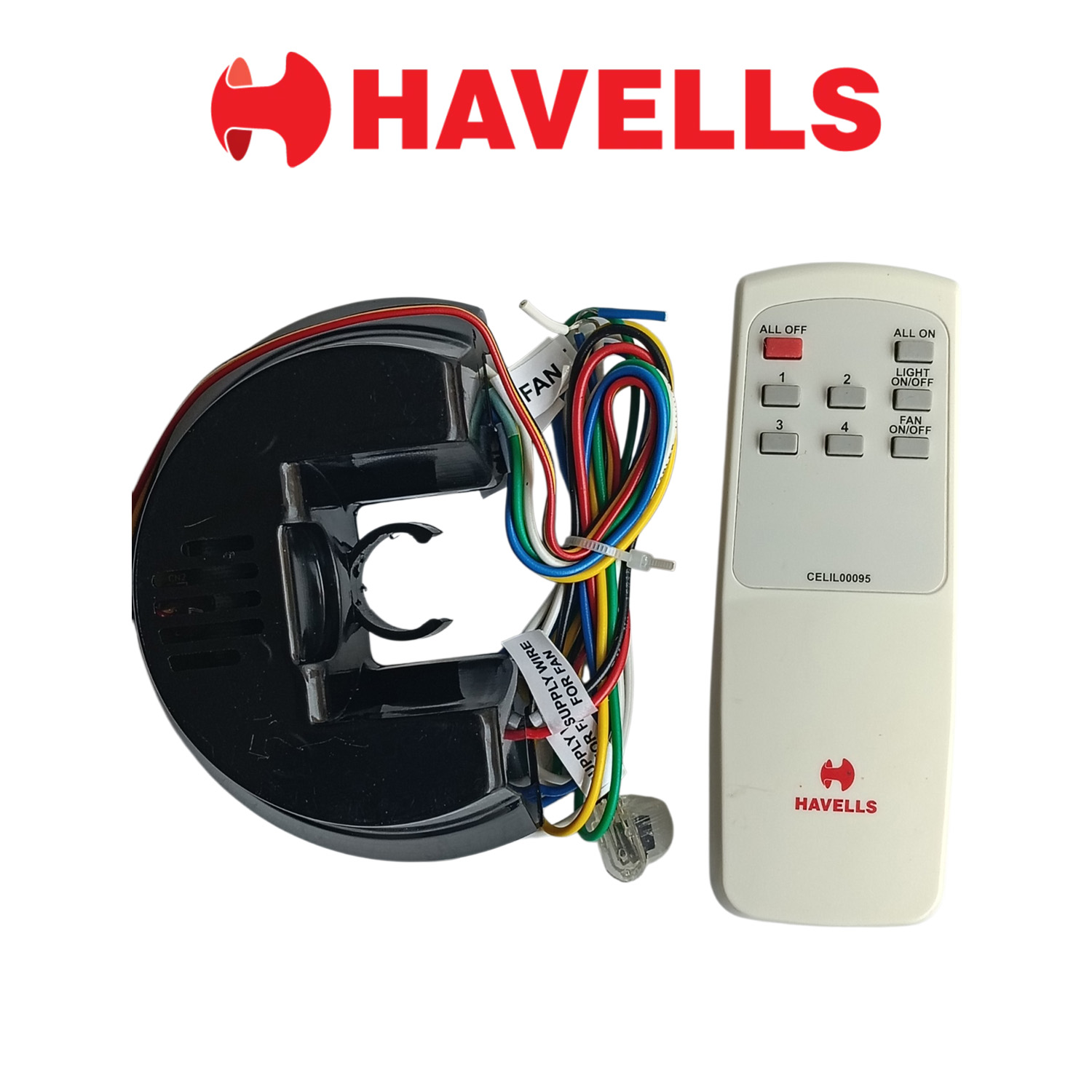 Havells Four Speed Fan PCB Assambly With Remote Set 01